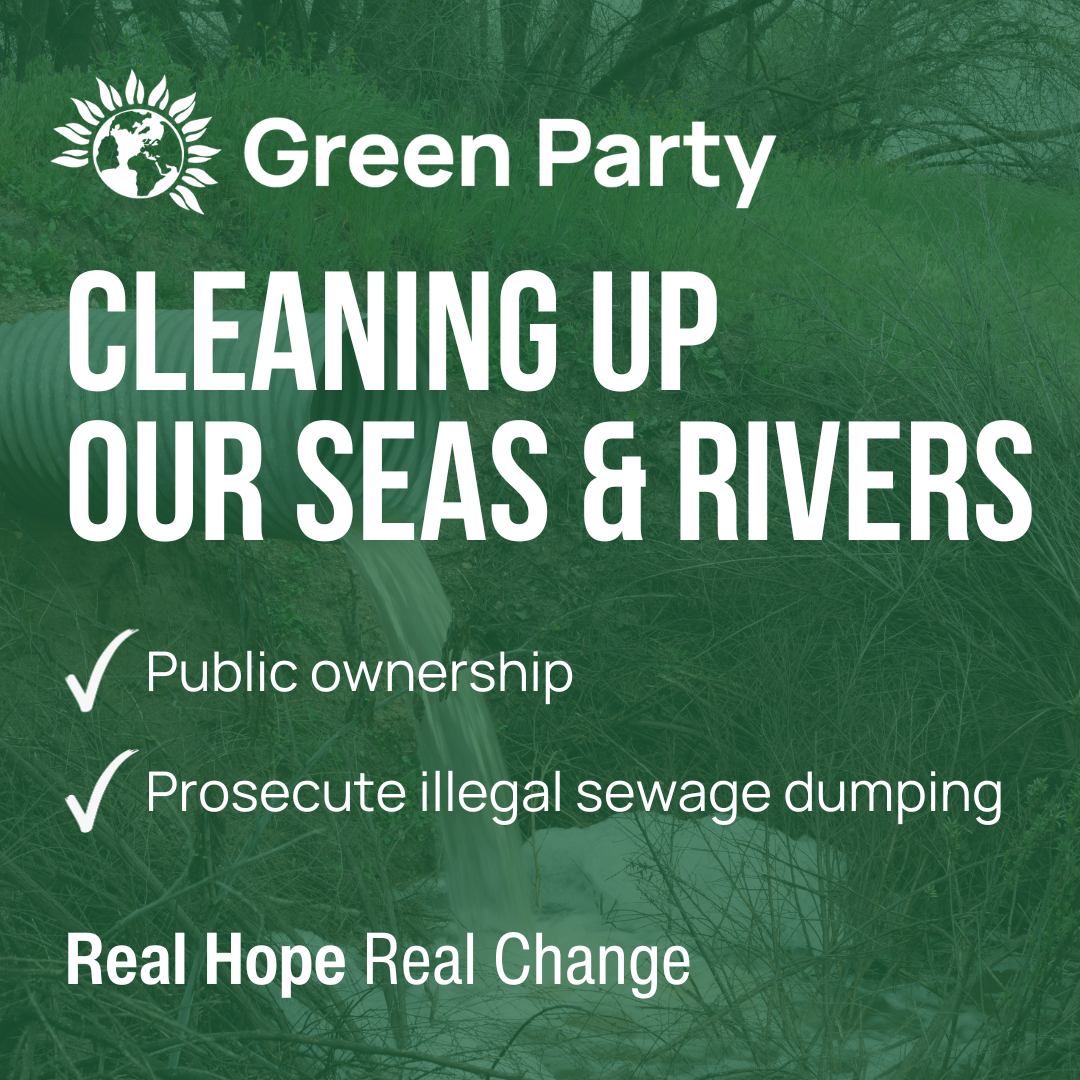 Green Party General Election Pledges - Seas and Rivers